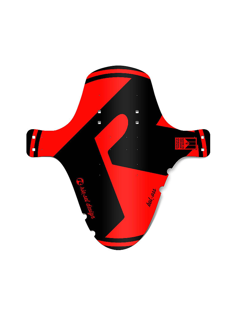 RIESEL DESIGN Mudguard kol:oss Red rot